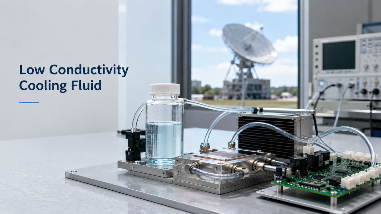 Low Conductivity Cooling Fluid for Electronics, Radar and Power Systems | InnoChill